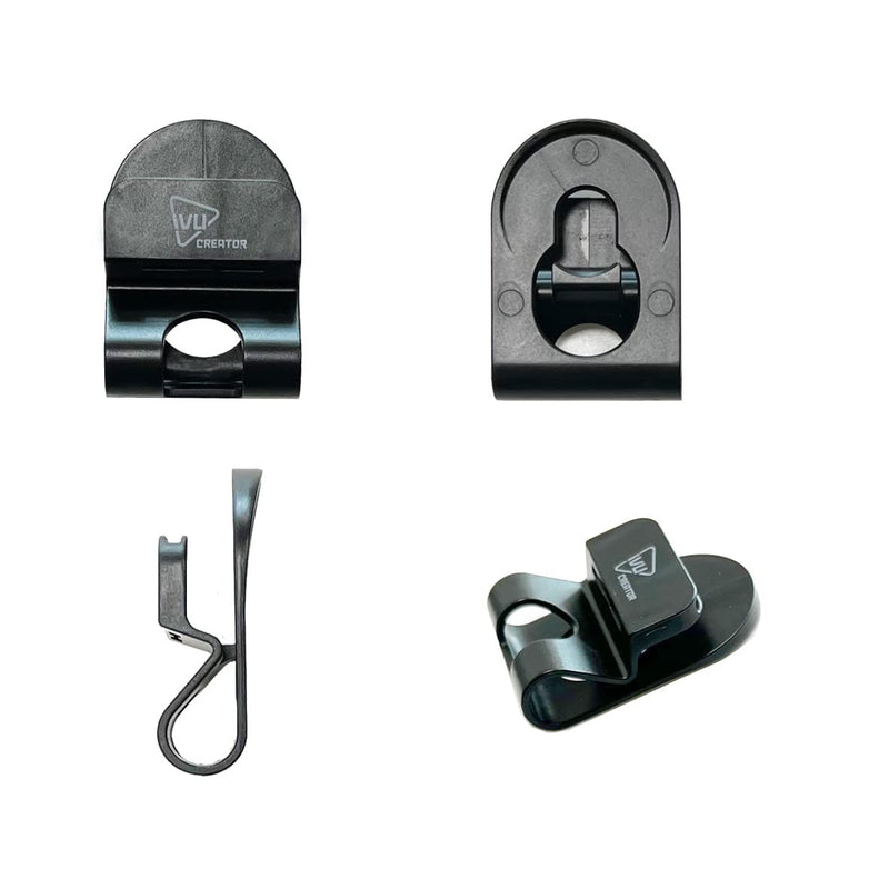 Smart 3-in-1 guitar strap locks guitar strap blocks guitar pick holder with non-slip picks and cable hook