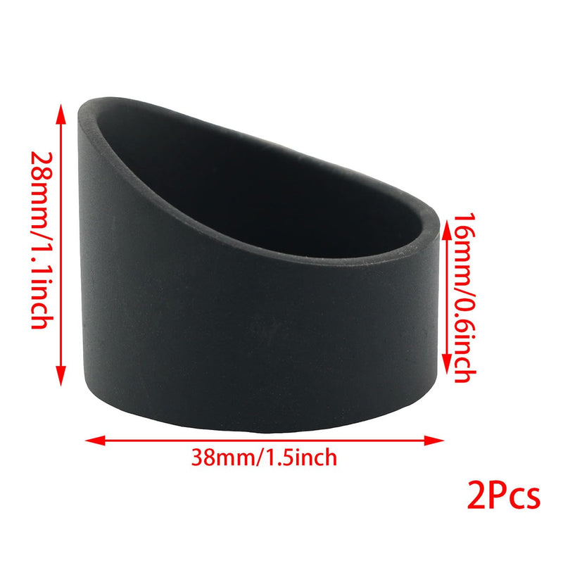 2PCS Binocular Eye Cups Rubber Microscope Eyepiece Binocular Eye Cups Replacement Binocular Rubber Eyepiece Eye Guards Cups Shield