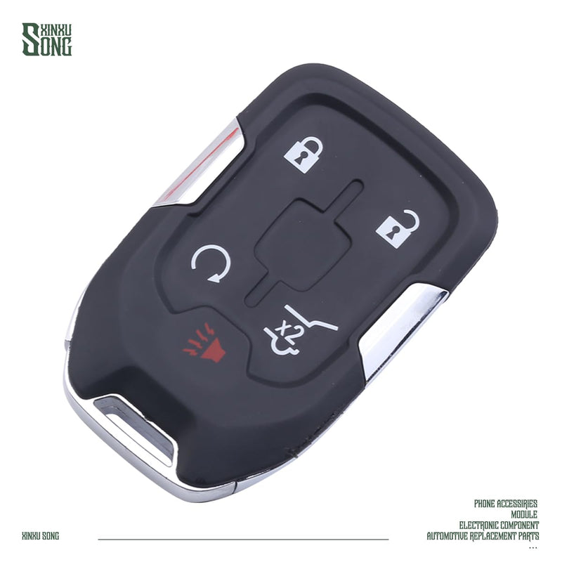 HYQ1EA Car Key Fob Keyless 13508275 Control Entry Remote 5 Button Vehicles Replacement for 2017-2018 Acadia 433HZ