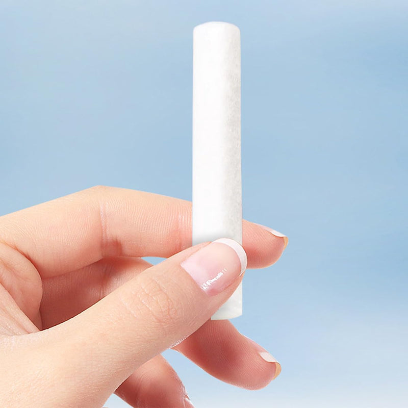 Sarini Pack of 100 Cotton Rolls - Non-Sterile Dental Gauze Cotton Rolls, Medium Nose Adapter, Cotton Ball Rolls for Dental Use and Personal Care