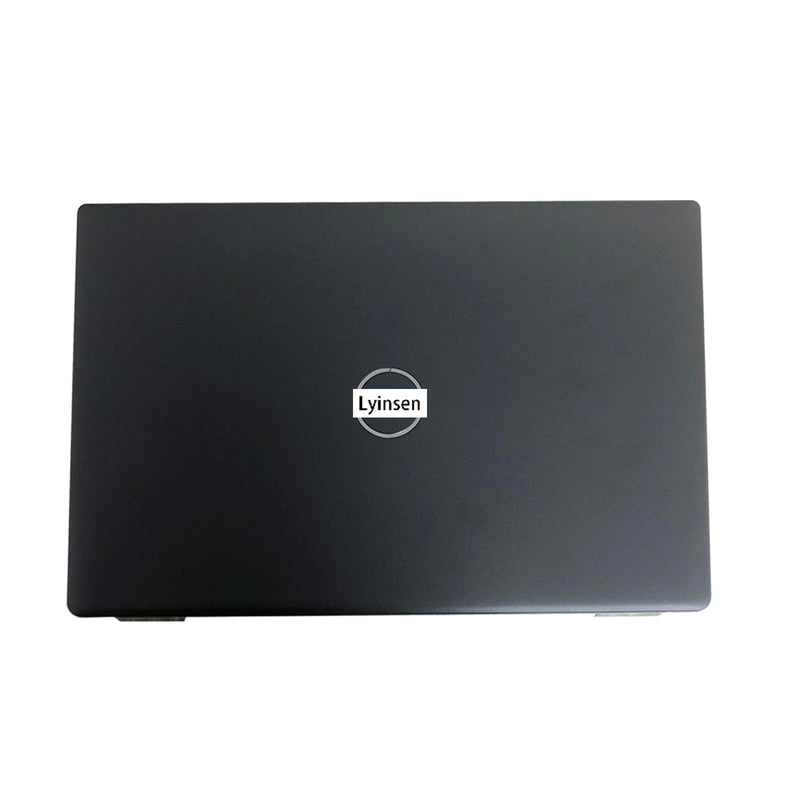 Replacement 15.6" Laptop LCD Cover Back Rear Top Lid with Bezel and Hinges for Dell Latitude 15 3520 E3520 017XCF 17XCF 0WXN5F WXN5F 0CDM80 CDM80 Black