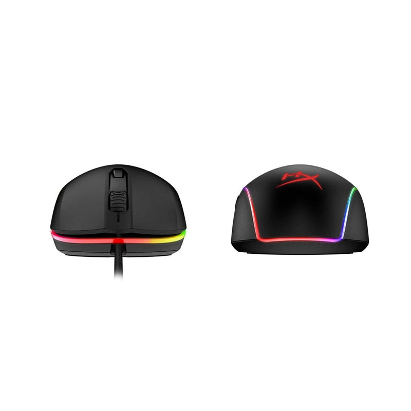 HyperX Pulsefire Surge - RGB Wired Optical Gaming Mouse, Pixart 3389 Sensor up to 16000 DPI, Ergonomic, 6 Programmable Buttons, Compatible with Windows 10/8.1/8/7 - Black