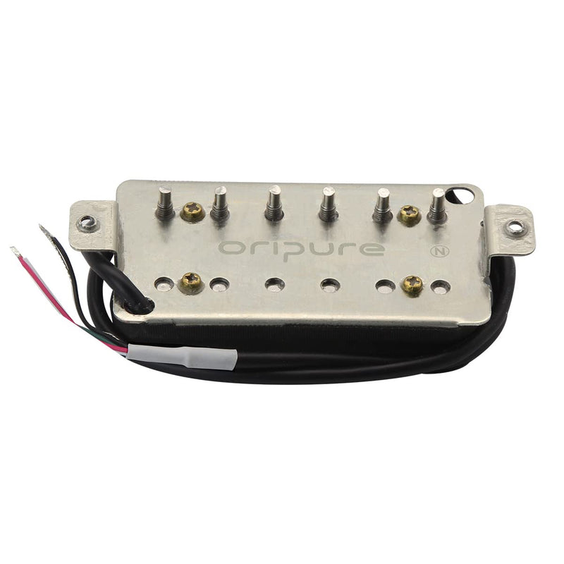 OriPure Alnico 5 Humbucker Pickups Black 7-8K Neck Pickup Black Neck Pickup