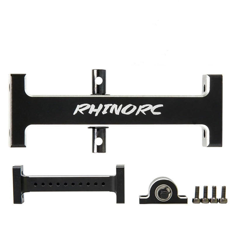 [AUSTRALIA] - RhinoRC Hanger Beam,RC Holder Bridge,Metal Extend Driveshaft Axle for 1/10 Axial SCX10 Crawler Trucks Bridge Device Upgrade Parts(Adjustable V2) Adjustable V2 Kit 
