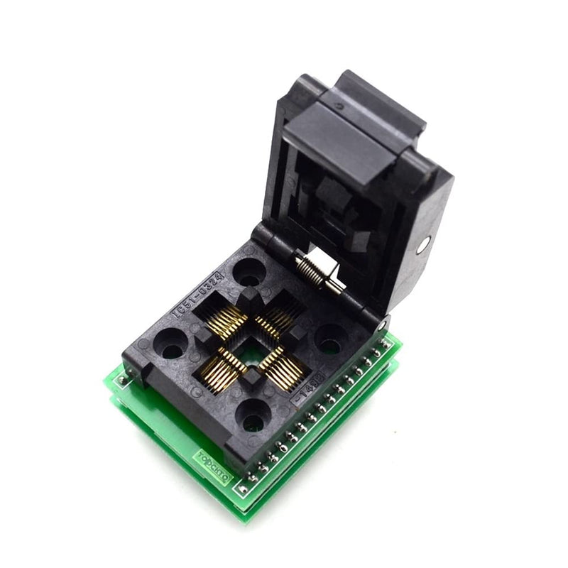 [AUSTRALIA] - berjalan TQFP32 QFP32 to DIP32 IC Programmer Adapter Chip Test Socket Burning Socket Integrated Circuits 