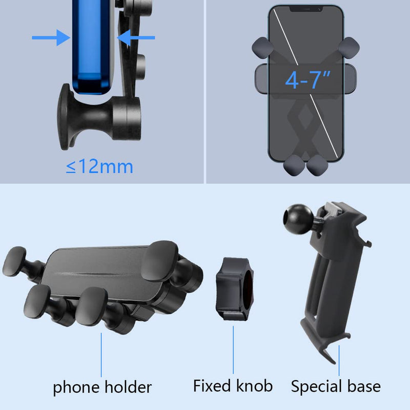 Car Phone Holder Mount for 2017 2018 2019 2020 2021 2022 Honda CRV CR-V Auto Accessories Interior Decoration Mobile Cell Smartphone Bracket For 2017-2022 Honda CR-V