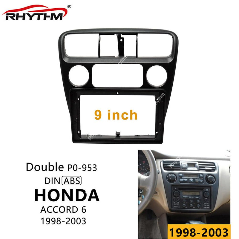 9inch 2DIN Installation Dash Kit fits for Honda Accord 6 1998-2003 Aftermarket Android Car Radio Stereo Mounting Fascia Panel