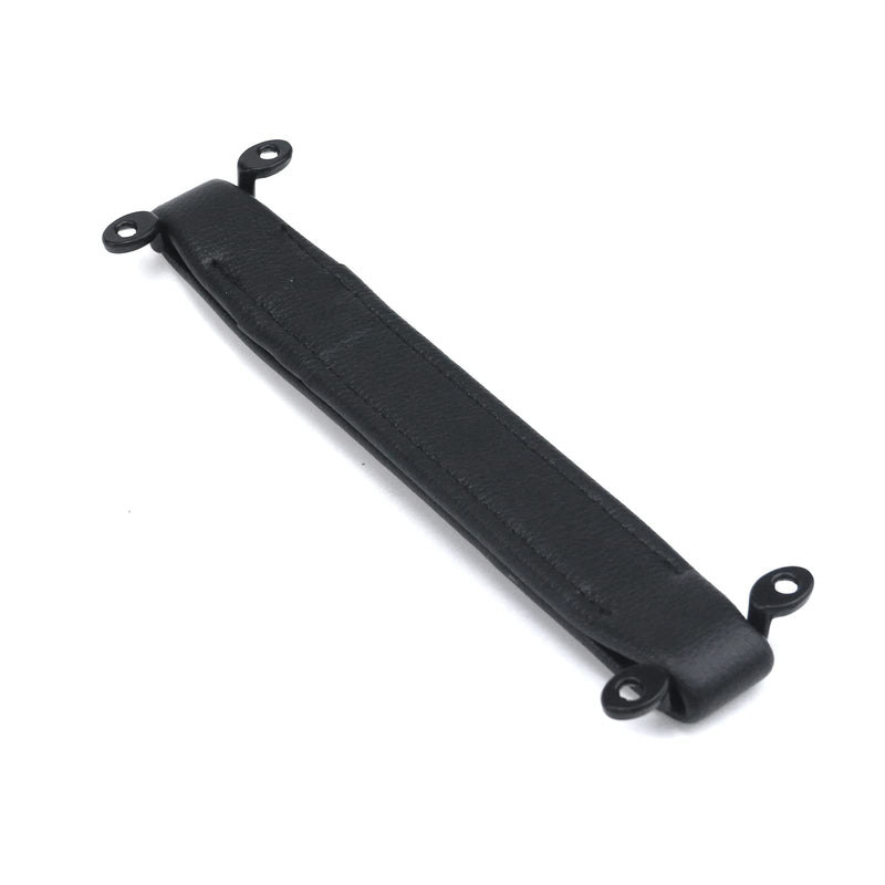 2PCS Black Vintage Leather AMP Amplifier Handles 8.27" Replacement Strap Handle with Mounting Screws for Amplifiers Suitcases