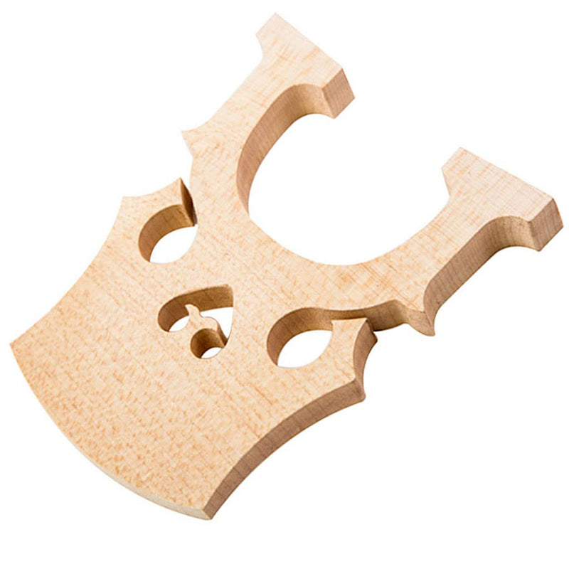 Fitted 1/2 Size Cello Maple Bridge Finer Grade Solid Maple Wood Cello Bridge Replacement Cello Parts & Accessory