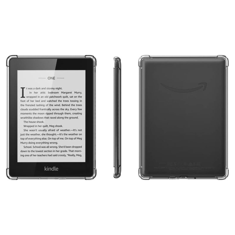 Case for 6" Kindle Paperwhite (7th/6th/5th Gen - 2015/2013/2012 Released Model: DP75SDI or EY21) Reinforced Corners Paperwhite Case Paperwhite (7th/6th/5th) Transparent