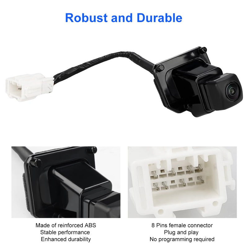 JDMON Backup Camera Replacement for Honda CR-V CRV 2012 2013 | Reverse Rear Park Assist Back up Camera Replacement for 590-074 HO1960123 39530-T0A-A01