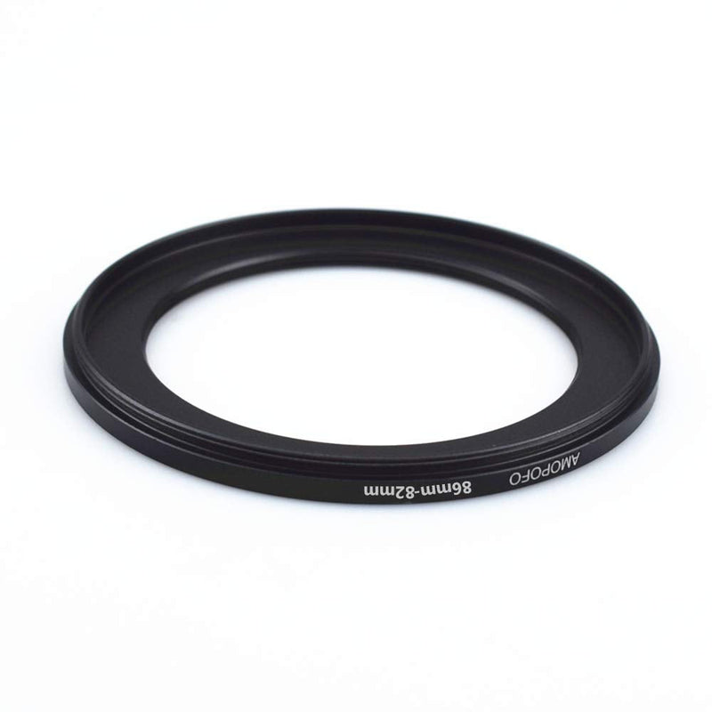 86mm-82mm Step-Down Metal Lens Filter Adapter Ring/86mm Lens to 82mm UV CPL ND Accessory