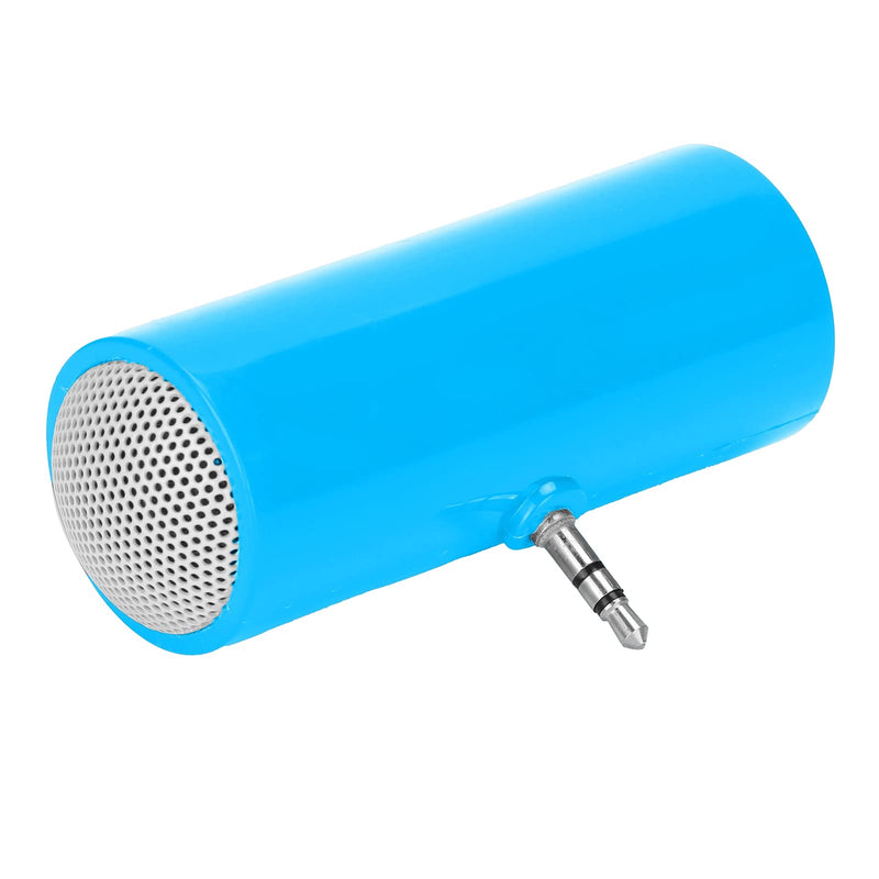 Mini Stereo Speaker,New DIY Pillow Speaker, True HD and Unique Soft Sound Portable Speaker, Portable Plug in Speaker with 3.5mm Aux Audio Input, for Mobile Phones and Tablets(blue) blue