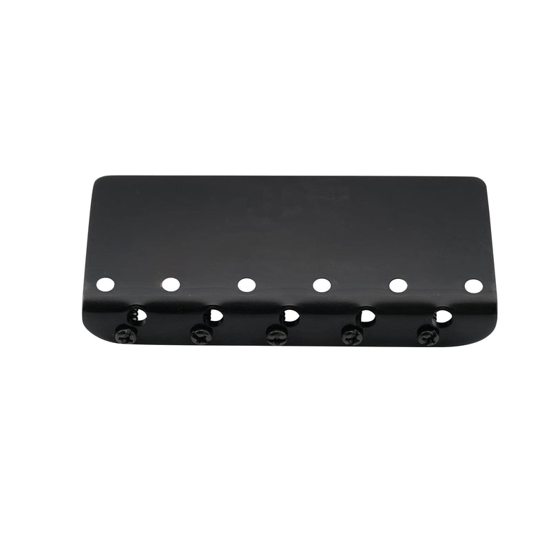 Wilkinson WBBC5 18mm 5-String Bass Bridge Brass Saddles for Precision Jazz Bass, Black