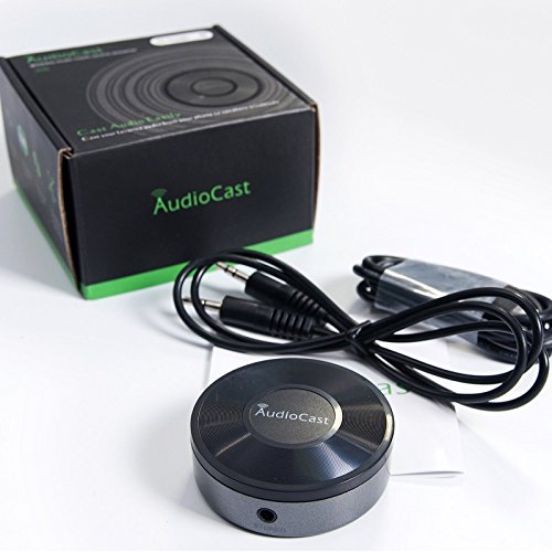 [AUSTRALIA] - M5 AudioCast WiFi Wireles Audio Adapter Airplay DLNA Spotify iHeartRadio Supporting Stream Audio to Speaker Systems Over 2.4G Wi-Fi Network Multi Room Supported 