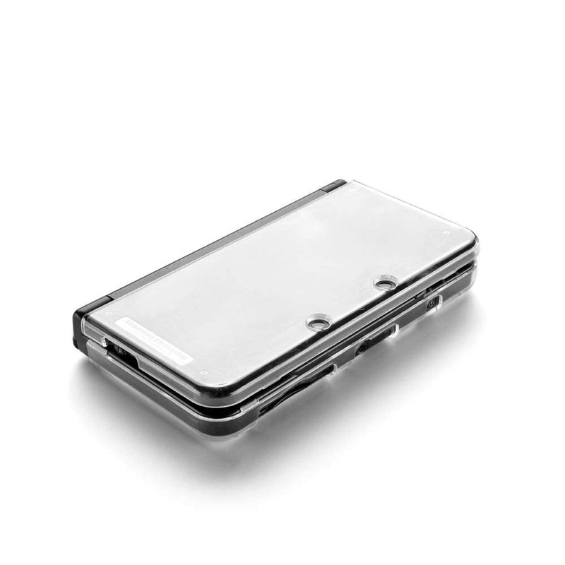 New 3DS XL Case - Ultra Clear Crystal Transparent Hard Shell Protective Case Cover Skin for New 2015 Nintendo 3DS XL LL - [New Modified Hinge-Less Design]