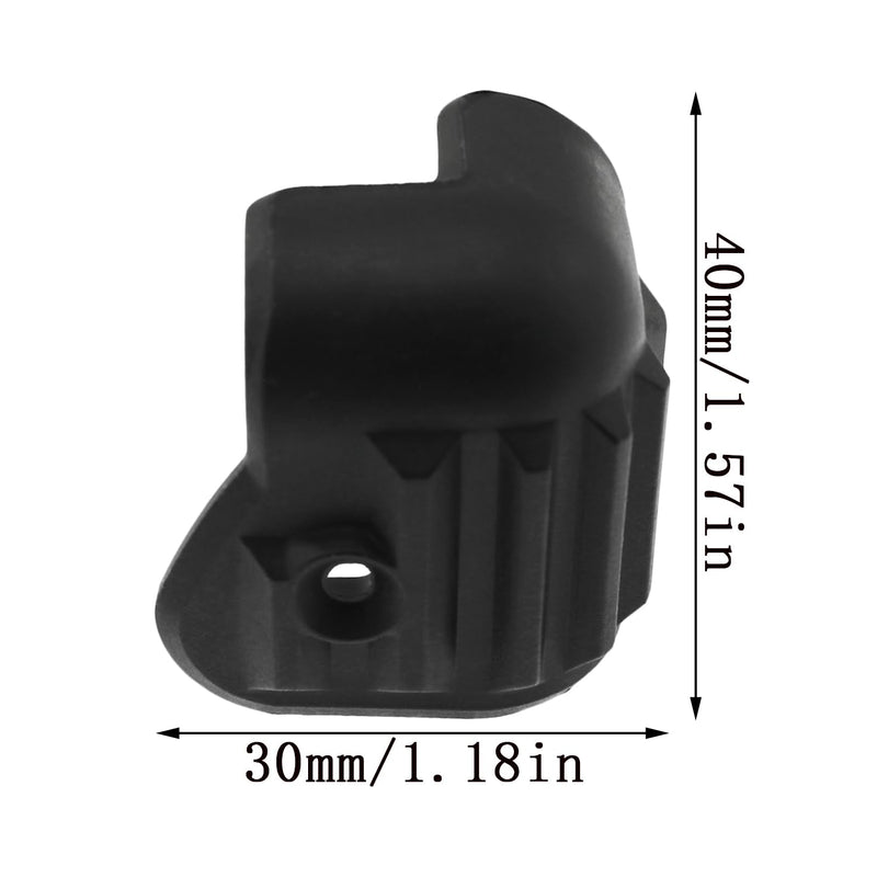 10PCS Speaker Corner Protectors Furniture Anti Collision Plastic Corner Guards for Wooden Items Tables Cabinet Corners Toolboxes Guitar Amplifier Speaker Corner Protection