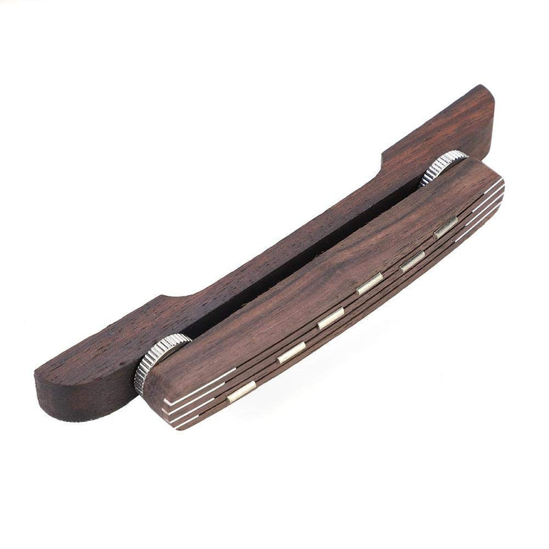 [AUSTRALIA] - Archtop Jazz Guitar Bridge, Rosewood, Adjustable 6-String Repair Part 