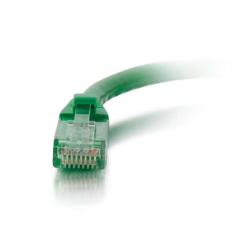 C2G 03992 Cat6 Cable - Snagless Unshielded Ethernet Network Patch Cable, Green (8 Feet, 2.43 Meters) UTP 8 Feet/ 2.43 Meters