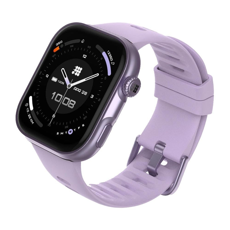 Cubitt VIVA 2 Smartwatch, 1.85” AMOLED, Phone-Connected GPS, VITA AI Assistant, AI Coach, Health Monitoring, Sleep Score, 100+ Sports Modes, 3ATM Water Resistant, 8-Day Battery — Dusty Lilac