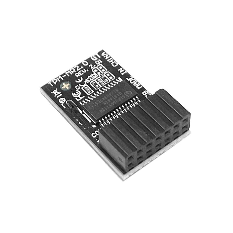 TPM-M R2.0 Module LPC 14pin-1 with SLB9665 Replacement for ASUS ROG Motherboard Crosshair VI Hero/Maximus IX Extreme/Rampage V Edition 10 / Zenith II Extreme Alpha/Maximus X APEX TPM2.0