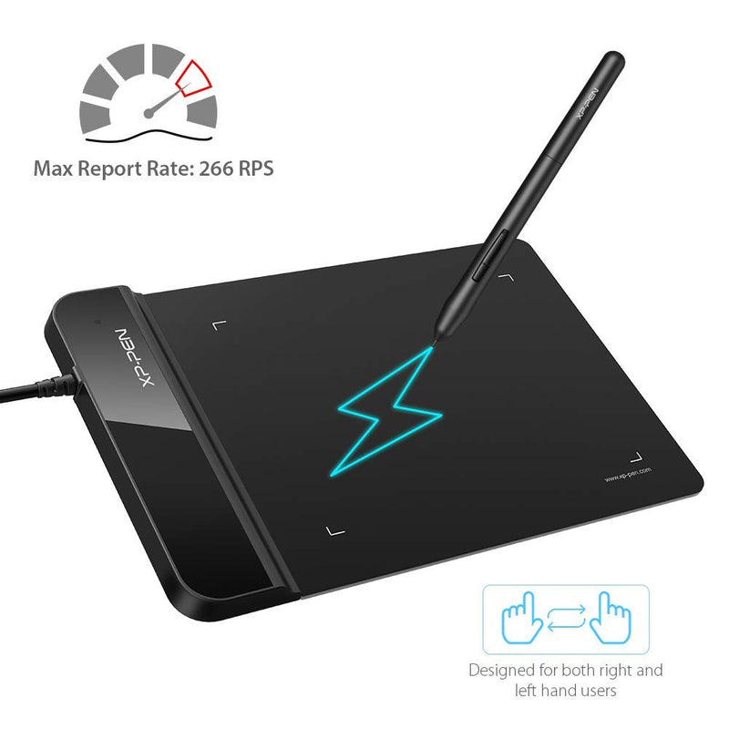 Drawing Tablet XPPen G430S OSU, Graphic Drawing Tablet with 8192 Levels Pressure & Professional Artist Glove