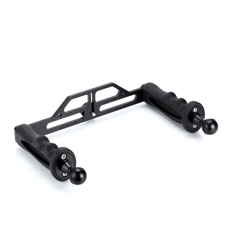 Underwater Video Light Stabilizer Tray, Lightweight Aluminium Tray for GoPro OSMO and Any Other Camera with 1/4 inch Screw Hole B Version