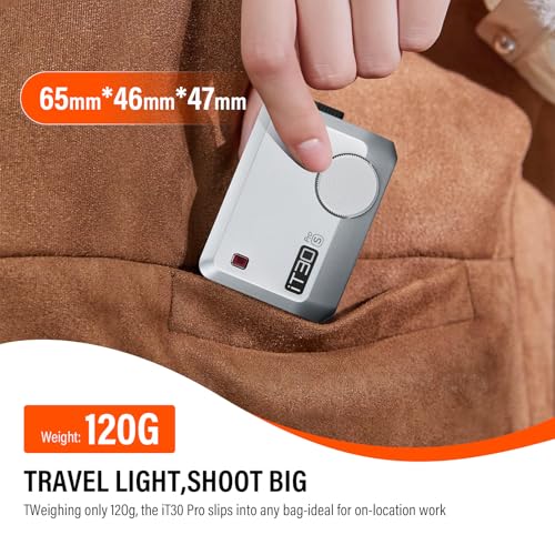 Godox iT30 Pro C Mini TTL Flash Compatible for Canon Cameras Godox iT30ProC Silver IT30 PRO for Canon