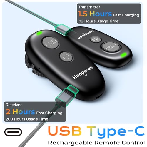 Rechargeable Camera Remote Control for Sony Wireless Shutter Release Rechargeable for Sony