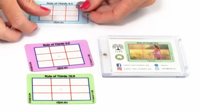 Rule of Thirds Directors Viewfinder Card Rule of Thirds