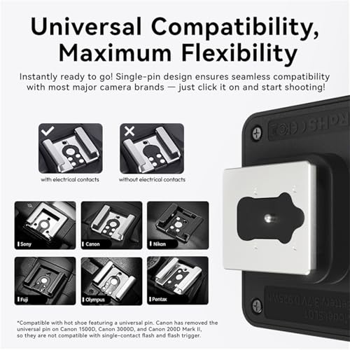 Ulanzi SL03 Camera Mini Flash Speedlite, for DSLR Sony Canon Nikon Fuji White