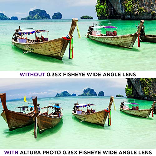 Altura Photo 58mm 0.35x Fisheye Wide Angle Lens with Macro for Canon DSLR