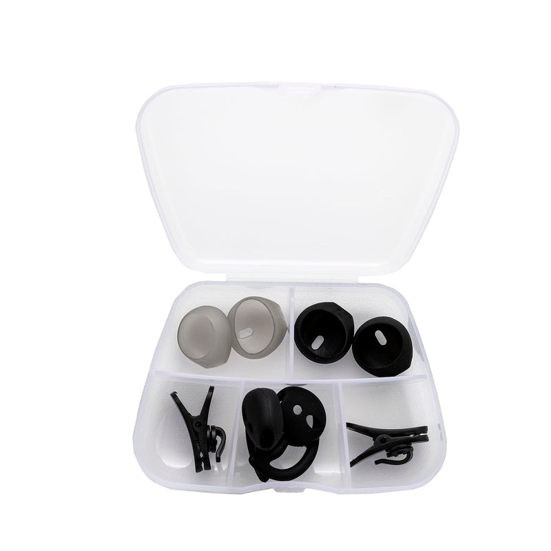 Tube Headphones, Anti-Radiation Earbuds with USB-C Jack, EMF Free Earphones for Safe and Clear Audio, Mic and Volume Control, Comfortable Fit. (Black) Black