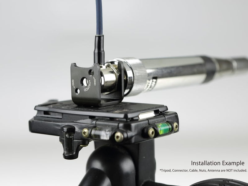 TMB01s Ultra Compact Tiny Tripod Antenna Mount Adapter 1/4"-20 Threaded Ham Radio POTA/SOTA & Outdoor Hiking Traveling by Insight Engineering