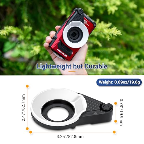 JJC FD-1 Flash Diffuser for Olympus TG-7 TG-6 TG-5 TG-4 TG-3 TG-2 TG-1 Replaces FD-1 Flash Diffuser
