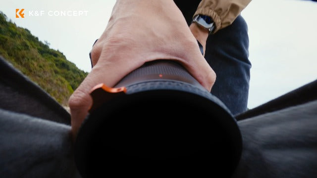 K&F CONCEPT 40.5mm Side Lever Variable ND Lens Filter ND2-400 (1-9 Stops)