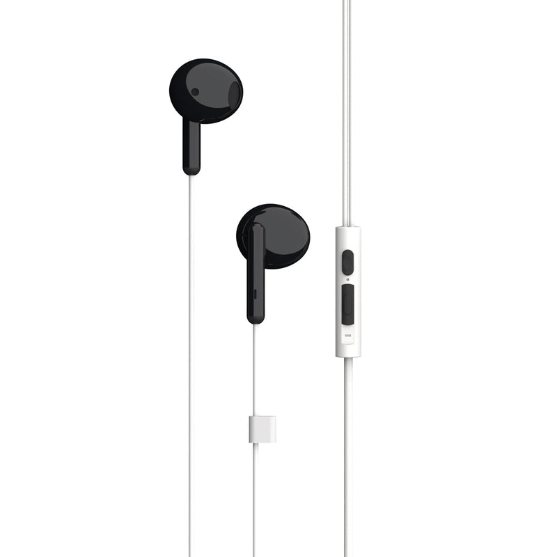 | Two-Person USB-C Earbuds for Couples | Dual Headphones with Individual Volume Control & Microphones | Share Music, Movies & Audiobooks Together | Includes Travel Pouch | 3-Year Warranty