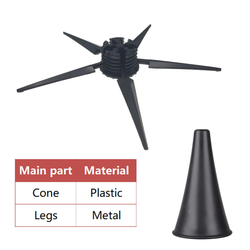 Portable Clarinet Stand Holder, Metal Folding Clarinet Stand, 5-Leg Stable Support Clarinet Rest, Clarinet Accessories