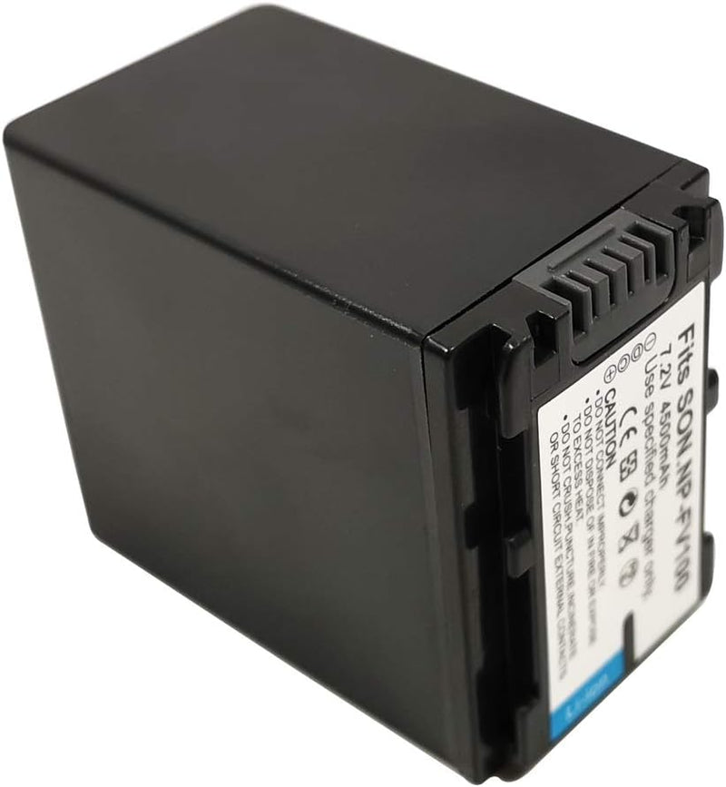 2-Pack NP-FH70 Battery and LCD USB Charger for Sony NP-FH30, NP-FH50, NP-FH60, FH70, NP-FH90 NP-FH100 and Sony HandyCam DCR-DVD650, DCR-HC20, SX40, SX60, HDR-CX100, TG5, CX500