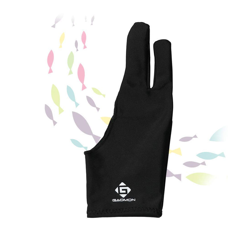 GAOMON M10K 2018 Drawing Tablet & GAOMON Two-Finger Glove