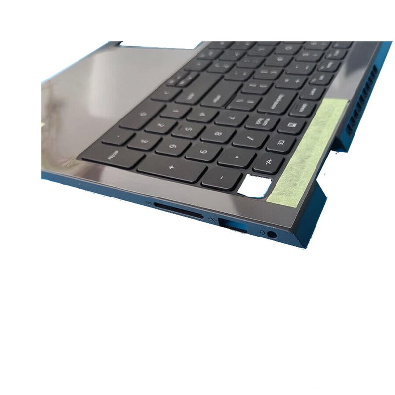 Replacement for Dell Inspiron 15 3510 3511 3515 3520 Laptop Upper Case Palmrest Backlit/Non-Backlit Keyboard USB/Type-C Hole Assembly Part 09CJN3 054WVM (3510 Non-Backlit & Type-C Hole) 3510 Non-Backlit & Type-C Hole