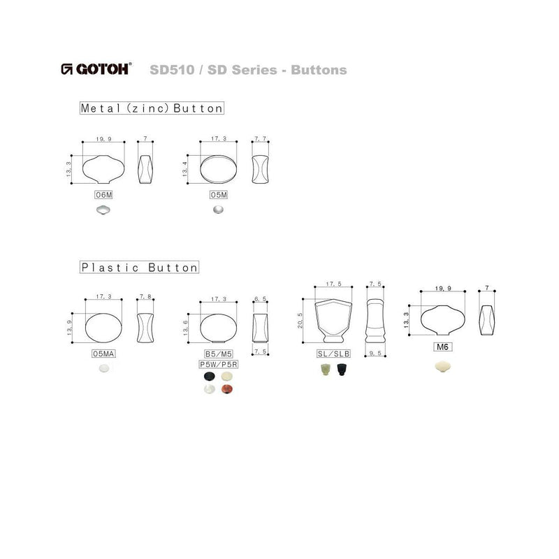 Gotoh Locking Tuners Nickel (3 per side)