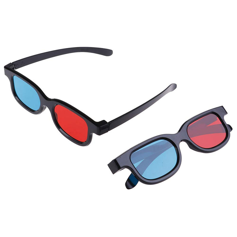 1pc Universal red Blue 3D Glasses for Dimensional Anaglyph Movie Game