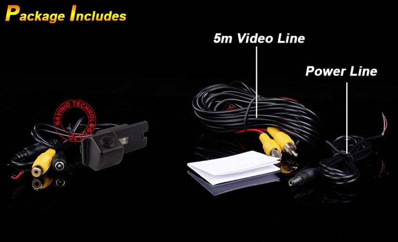 HD Backup Camera for Car, Waterproof Rear-View License Plate Car Rear Reverse Parking Camera, Replacement for CCD Holden Commodore VX UTE VY SS VZ VR VS VE V6 VZ SV6 car Reverse Camera