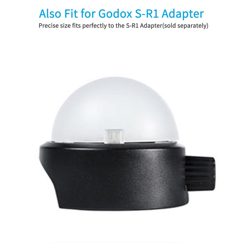 Godox AK-R11 Diffuser Dome for Godox V1 V1pro Round Head Flash for Godox AD100Pro / H200R