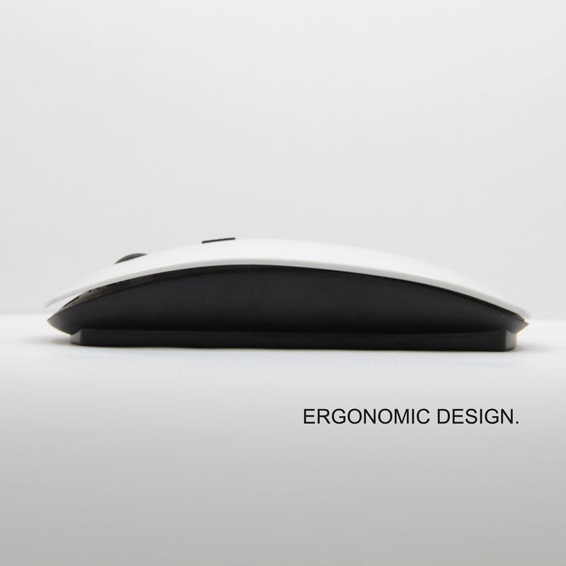 KOOLmouse [ Optical 2.4G Wireless Computer Mouse ] [ Teal Vintage Herringbone ]
