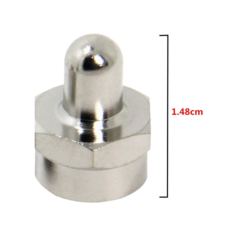 Coax Cap Cover, 75 Ohm Terminator, 10-Pack, Coax Terminator Caps for Ports on Splitter, AMP, Coaxial Cable, TV Antenna, Wall Plates, Booster
