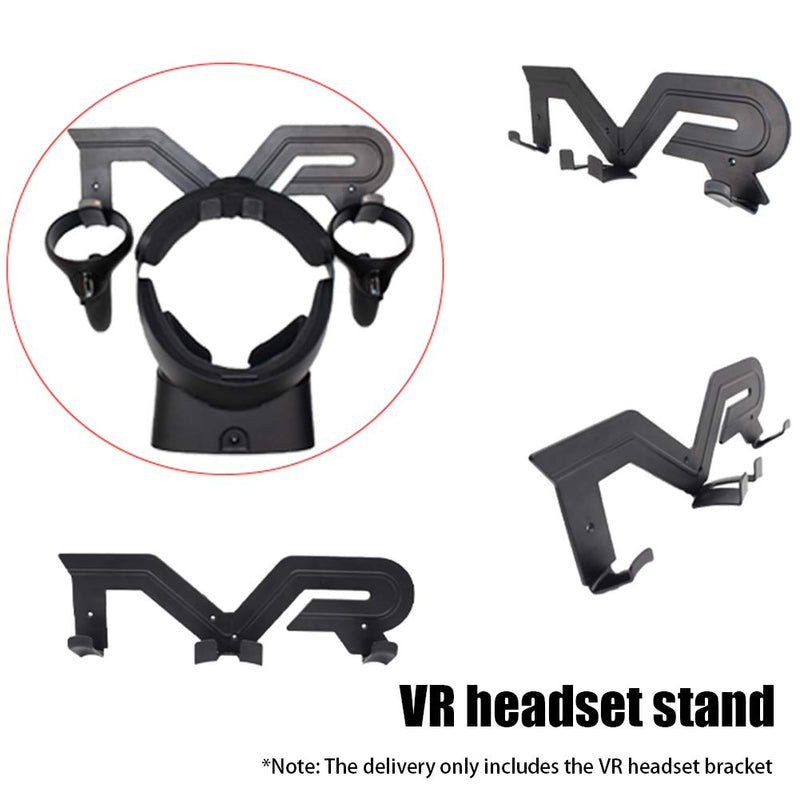 CALIDAKA VR Headset Stand, Black, Portable Electronic Device Stand, Compatible with Headphones
