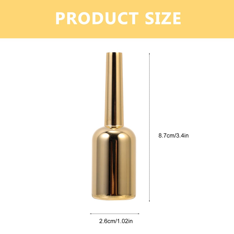 SUPVOX Gold-Plated Trumpet Mouthpiece 3.42X1.02 Inch Professional Brass Instrument Accessory Replacement Part for Elegant Sound and Comfortable Play 8.7X2.6X2.6CM 3C