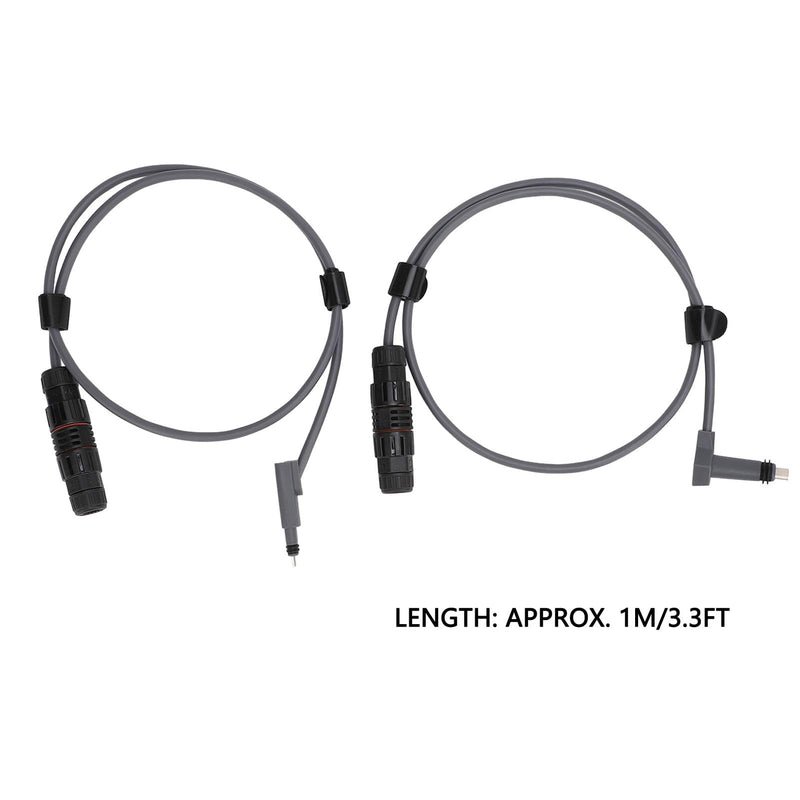 Ethernet Adapter, 3.3FT Cable SPX Plug to RJ45 Adapters, Female Connectors Designed for Gen 2 Dish and Router, Accessories (2 Pack)